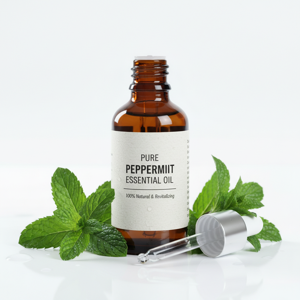 Pure peppermint essential oil