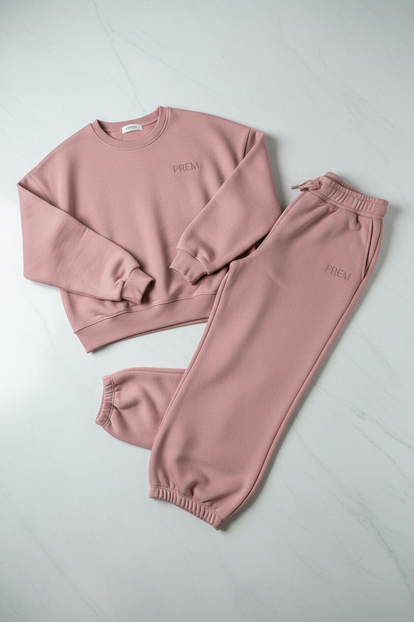 Dusty Rose Lounge Co-ord Set
