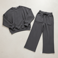 Charcoal Fleece Lounge Set
