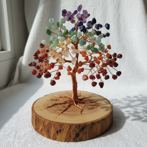 7 Chakra Crystal Tree