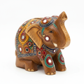 Handcrafted wooden piggy bank