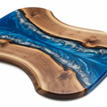 Fused Wood & Resin Tray