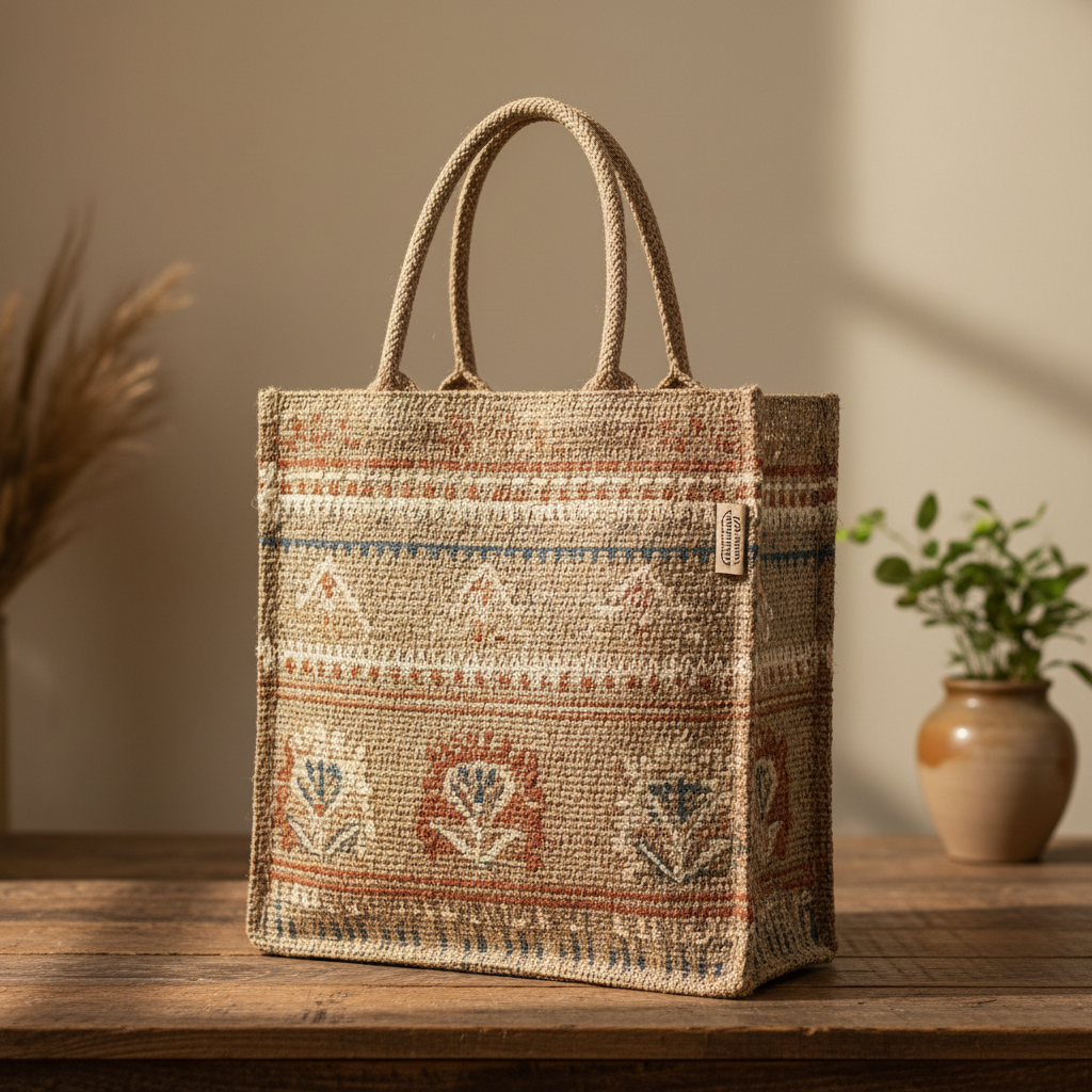 Jute Tote Bag